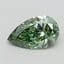 2.00 Ct. Fancy Vivid Pacific Green Pear Lab Grown Diamond