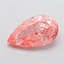 8.0 Ct. Fancy Vivid Pink Pear Lab Grown Diamond