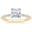 18K Yellow Gold Dominique Diamond Ring (1/3 ct. tw.), smalltop view