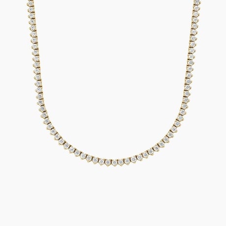 18 in. Perfect Three-Prong Lab Diamond Tennis Necklace (5 ct. tw.)