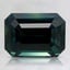 7.9x5.7mm Unheated Blue Emerald Sapphire