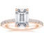 14K Rose Gold Luxe Elodie Diamond Ring (1/4 ct. tw.), smalltop view