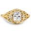 Custom Glamorous Art Deco Diamond Ring