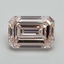8.37 Ct. Fancy Pink Emerald Lab Grown Diamond