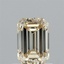 0.94 Ct. Fancy Light  Yellow Emerald Lab Grown Diamond