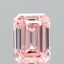 2.04 Ct. Fancy Vivid Pink Emerald Lab Grown Diamond