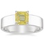 Platinum Alden Diamond Ring, smalltop view