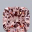 1.85 Ct. Fancy Intense Pink Cushion Lab Grown Diamond