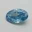 1.07 Ct. Fancy Vivid Blue Oval Lab Grown Diamond
