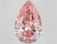 6.10 Ct. Fancy Vivid  Pink Pear Lab Grown Diamond