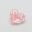 1.67 Ct. Fancy Intense  Pink Heart Lab Grown Diamond