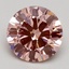2.70 Ct. Fancy Intense Pink Round Lab Grown Diamond