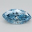 1.01 Ct. Fancy Vivid Blue Marquise Lab Grown Diamond