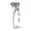 The Miriam Ring, smalltop view on a hand