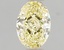 1.09 Ct. Fancy Intense Yellow Oval Lab Grown Diamond