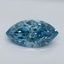 1.75 Ct. Fancy Vivid Malibu Blue Marquise Lab Grown Diamond