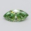 1.04 Ct. Fancy Vivid Green Marquise Lab Grown Diamond