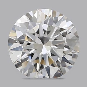 Round diamond — real photo