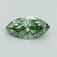 1.03 Ct. Fancy Vivid Green Marquise Lab Grown Diamond