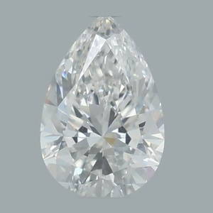 Pear diamond — real photo