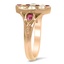 The Bali Ring, smalltop view on a hand