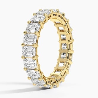 Emerald Eternity Lab Diamond Ring (5 ct. tw.)