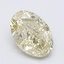 1.56 Ct. Fancy Yellow Oval Lab Grown Diamond