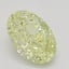2.04 Ct. Fancy Yellow Oval Diamond