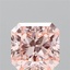 2.01 Ct. Fancy Vivid  Pink Radiant Lab Grown Diamond