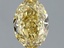 1.52 Ct. Fancy Intense  Yellow Oval Lab Grown Diamond