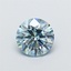 1.0 Ct. Fancy Intense Blue Round Lab Grown Diamond