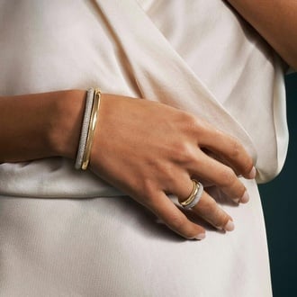 Lab Diamond Tube Bangle Bracelet (2 3/8 ct. tw.)