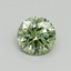 0.50 Ct. Fancy Vivid Pacific Green Round Lab Grown Diamond
