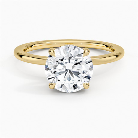 Audrey Perfect Fit Hidden Halo Diamond Ring
