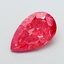 4.10 Ct. Fancy Vivid  Pink Pear Lab Grown Diamond