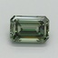2.10 Ct. Fancy Vivid Green Emerald Lab Grown Diamond