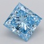 3.01 Ct. Fancy Blue Princess Lab Grown Diamond