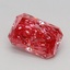 0.61 Ct. Fancy Vivid Pink Radiant Lab Grown Diamond