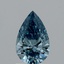 1.02 Ct. Fancy Vivid Blue Pear Lab Grown Diamond