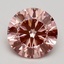 2.51 Ct. Fancy Intense Pink Round Lab Grown Diamond