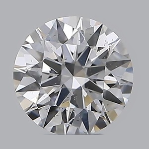 Round diamond — real photo