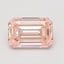 1.01 Ct. Fancy Vivid Pink Emerald Lab Grown Diamond