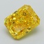 2.13 Ct. Fancy Vivid Yellow Radiant Lab Grown Diamond