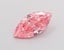 0.57 Ct. Fancy Vivid Pink Pear Lab Grown Diamond