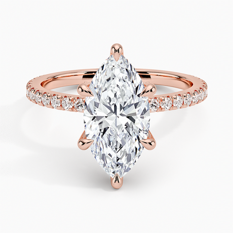 Flush Fit Engagement Ring