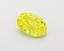 1.03 Ct. Fancy Vivid  Yellow Oval Lab Grown Diamond