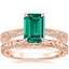 14K Rose Gold Elsie Ring with Hudson Ring