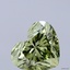 2.36 Ct. Fancy Vivid Green Heart Lab Grown Diamond