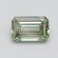 1.08 Ct. Fancy Intense Green Emerald Lab Grown Diamond