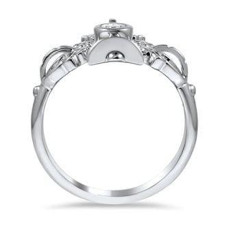 Custom Bell Solitaire Ring
